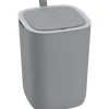 Affaldsspand, Morandi, grå, plast, 12 l
