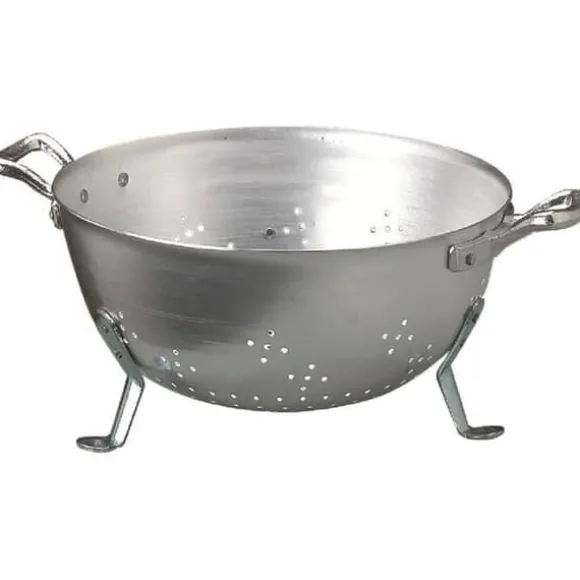 Agnelli aluminium durkslag - På fötter - Diameter 22 cm