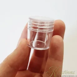 Akrylburkar 36 st - Skruvlock - 2.8 cm hög
