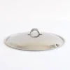 Alessi SG200/28 - KVM SWITCH - Mami Cover i 18/10 rostfritt stål Silver, Ø 28 cm