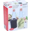 Alpina - Glasflaska med kork för olja/vinäger 250 ml 2 st.