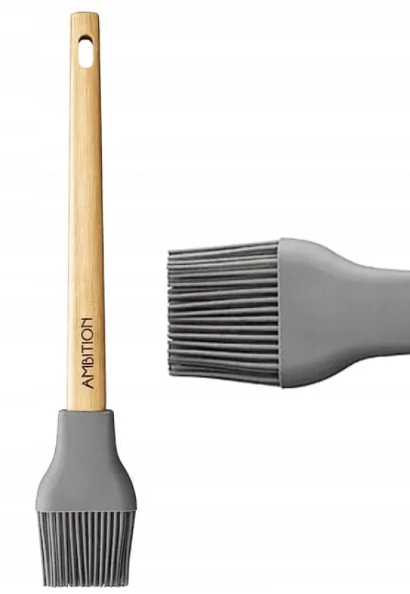 Ambition Silikon Bakpensel Grå 29 cm