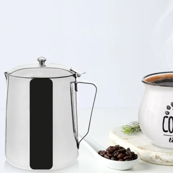 ANETT 700 ml stålkanna med lock