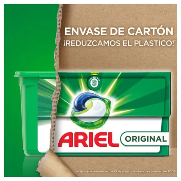 Ariel I Pods 3 1 Regelbunden 70 Tvättning Rengöringsmedel Durchsichtig