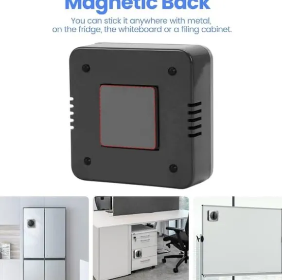 Auledio kökstimer, kockens matlagning timer klocka med högt larm, inga batterier krävs