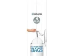 Avfallspåsar Brabantia smartfix 50 liter -1 rulle med 10 påsar (modell H)