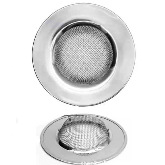 Avloppsskydd / slaskskydd i rostfritt stål 6,4 cm