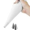 Bakpåse och silikontips 30 cm 3 st.