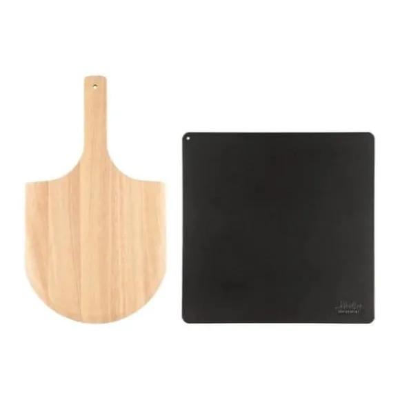 Bakset - MAKU - Pizza - Elektrisk ugn - 35,5 cm - Kolstål