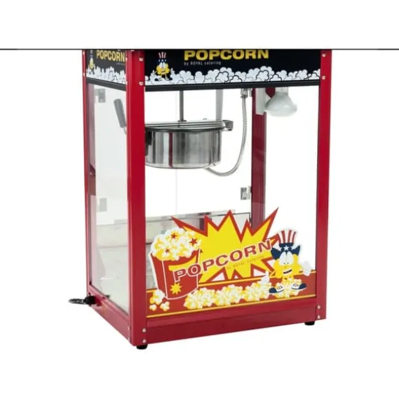 Bar popcornmaskin med svart tak