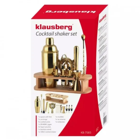 BARTENDERSET 16 DEL KLAUSBERG KB-7583