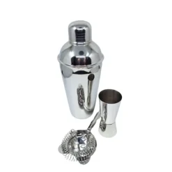 Bartenderset i stål, 3 delar – BS48171