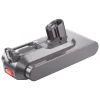 Batteri till Dyson V11, ersättningsbatteri 25,2 V 6000 mAh, V11 Click-in-version (SV14), färg: grå