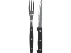 BBQ Steak hamburgare bestick knivar gafflar 12 delar universal