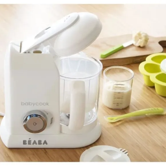 BEABA Robot Baby Babycook Solo Vit & Silver