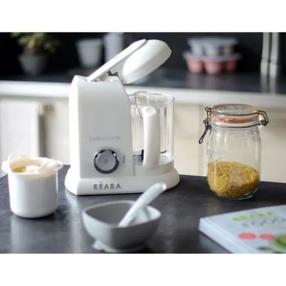 BEABA Robot Baby Babycook Solo Vit & Silver