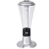 Beer Tower Dispenser med självlysande kran för Home Bar KTV - 3L Silver