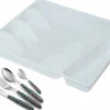 Bentom bestickslådansats 26 x 32 vit