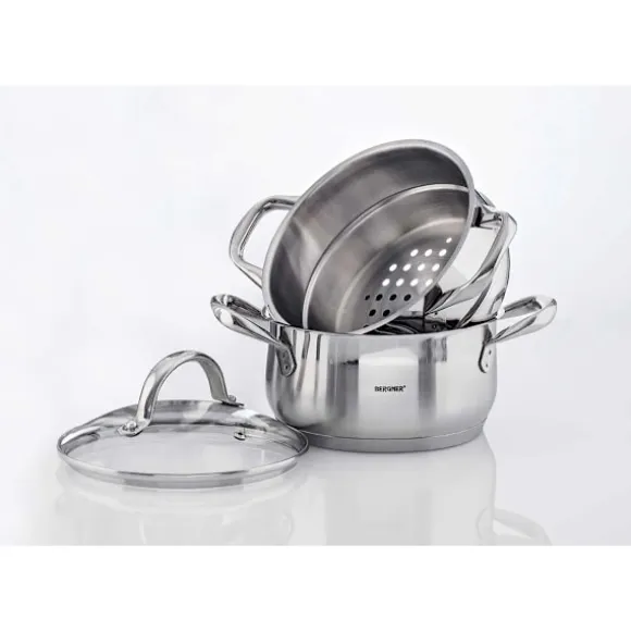 Bergner Ångkokare Gourmet Line BG-6521 2,2L Rostfritt Stål