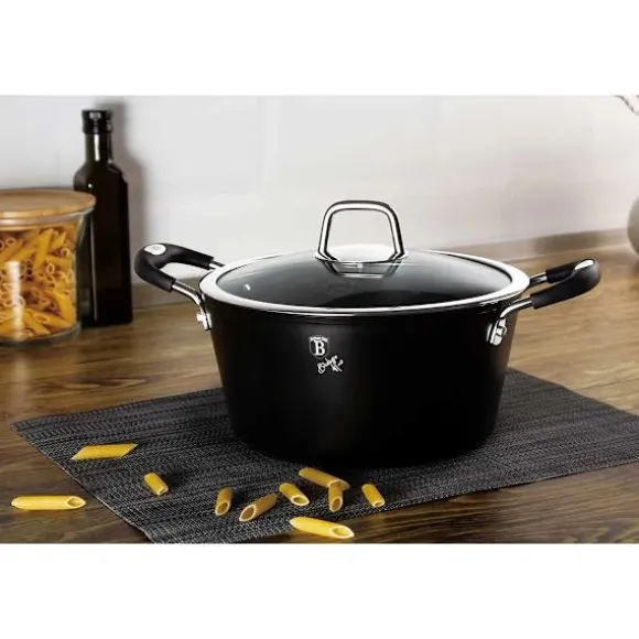 Berlinger Haus Granitgrytset BH-6129 Svart 8 delar