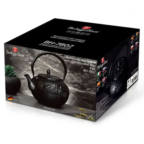 Berlinger Haus Zaparzacz 800ml Gjutjärn Svart