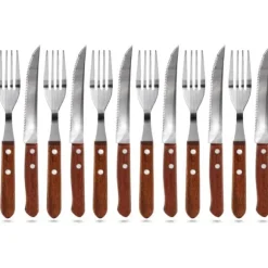 BESTICK SET PIZZA STEAK BESTICK 12 st GLAD GRÖN