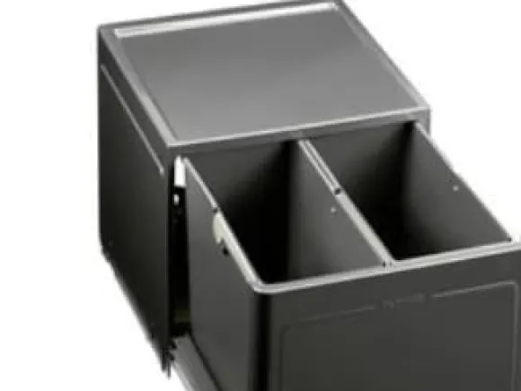 BLANCO SELECT BOTTON Pro 45/2 Automatic, Svart, 408 mm, 750 mm, 350 mm
