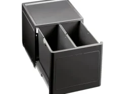 BLANCO SELECT BOTTON Pro 45/2 Automatic, Svart, 408 mm, 750 mm, 350 mm