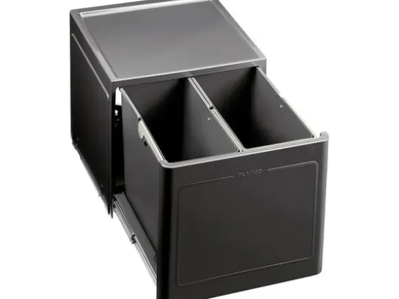 BLANCO SELECT BOTTON Pro 45/2 Automatic, Svart, 408 mm, 750 mm, 350 mm