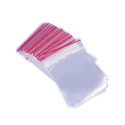 100 blixtlåspåsar 60x75mm utan skrivfält till mat, pärlor mm