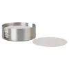 Blomus 64065, Rund, Silikon, Beige, Silver, Monokromatiskt, 11 cm, 4 cm