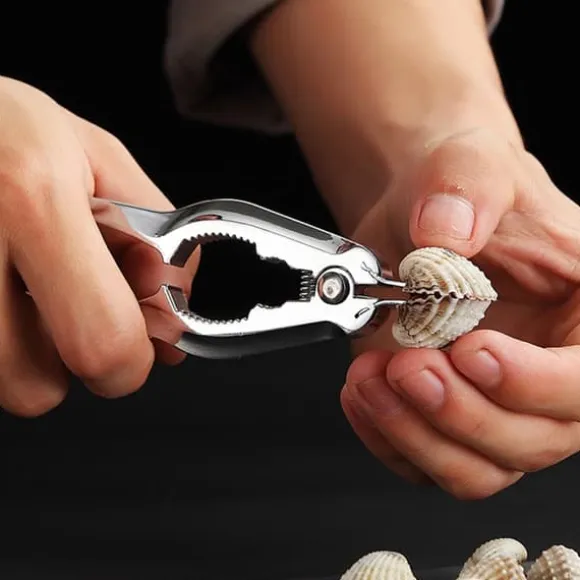 Blood Clam Opener Krabbtång Nötknäckare Multifunktionellt verktyg för skaldjursmat i köket