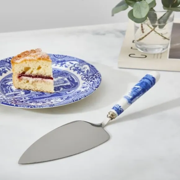 Blue Italian Tårtspade 25cm - Spode