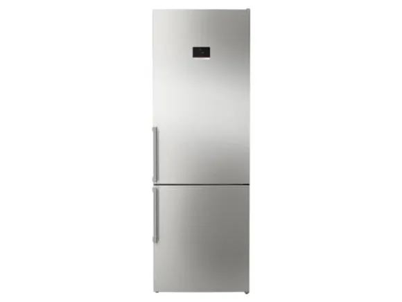 Bosch Serie | 4 KGN497ICT - Kylskåp/frys - bottenfrysskåp - bredd: 70 cm - djup: 66.7 cm - höjd: 203 cm - 440 liter - Klass C - antifingeravtrycksstå | CDON