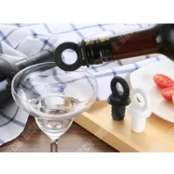 Bouchon sous vide - TD® - Original - Återanvändbar silikon - Vinbevarande - Kvalitetsskydd