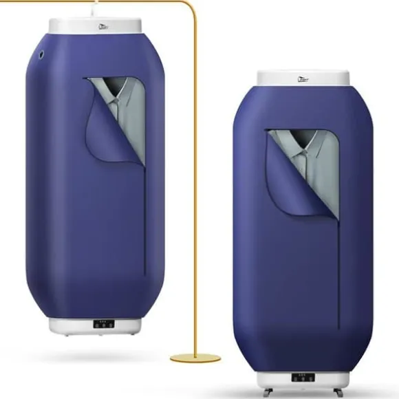 Bärbar Torktumlare Uten 600 W Elektrisk Avtagbar med Timer