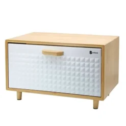 Brödbehållare - CHLEBAK - 4251 - Bambuträ - Stål - Modern design