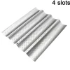 Brödform - Fransk våg - Kolstål - Silver - 3 och 4 platser - Non-stick