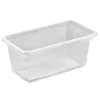 Bricka 1-fack K2182-1G 860 ml 179x98x75 mm PP Klar OMPAK 10 ps x 50 st/ckg,10 ps x 50 st/ckg