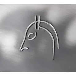 Brubaker Flaskhållare 'Van 2 Places' - Metallskulptur - Silver - med presentkort