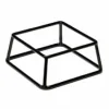 Buffetstander MULTI 18x18x8 cm Gummibelagt Metal Sort,stk