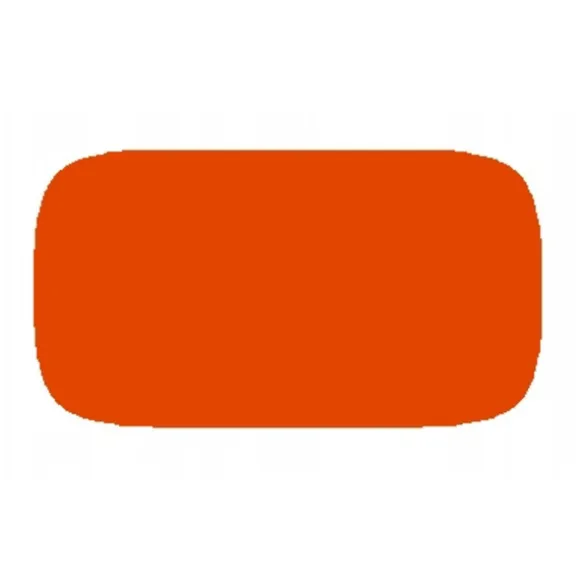 Burketikett 5,5x3 cm för marmelad 84 st orange matt