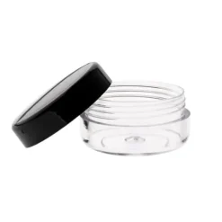 Burk med skruvkork 5 ml plast för krämer och salvor x1