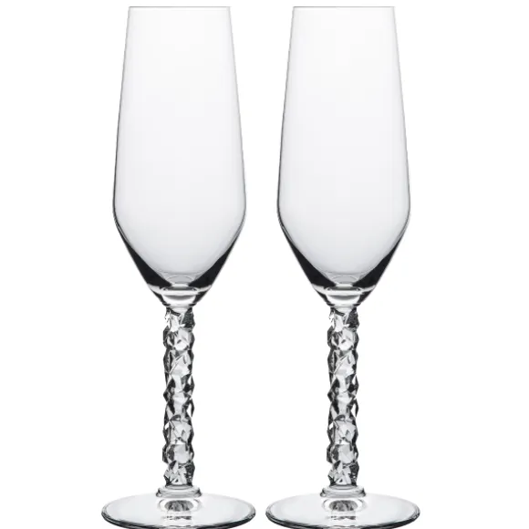 Carat Champagneglas 24cl, 2-pack - Orrefors