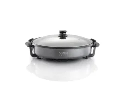 Caso 1491, Rund, Grå, Glas, 240 ° C, Avtagbart lock, GS