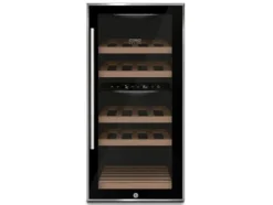 Caso WineComfort 24, Vinkylare med kompressor, Fristående, 24 flaska/flaskor, 60 W, G, Svart