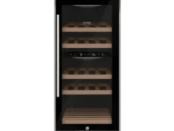 Caso WineComfort 24, Vinkylare med kompressor, Fristående, 24 flaska/flaskor, 60 W, G, Svart