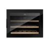 Caso WineSafe 18 EB Black, Vinkylare med kompressor, Inbyggd, 18 flaska/flaskor, 60 W, A, Svart