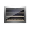 Caso WineSafe 18 EB Inox, Vinkylare med kompressor, Inbyggd, 18 flaska/flaskor, 60 W, A, Silver