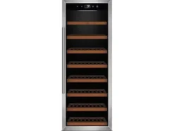 Caso WineSafe 43, Vinkylare med kompressor, Fristående, 43 flaska/flaskor, 117 W, G, Rostfritt stål